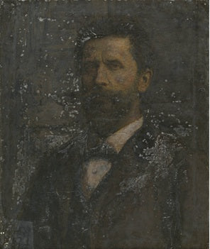 Xavier Mellery Self Portrait #2 1901 Fine Art Print