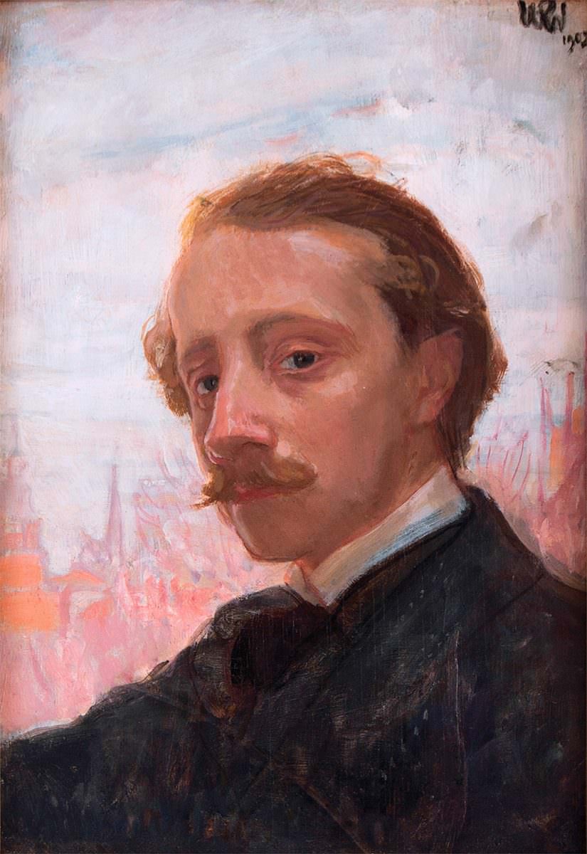 Wojciech Weiss Self-Portrait 1902 Fine Art Print