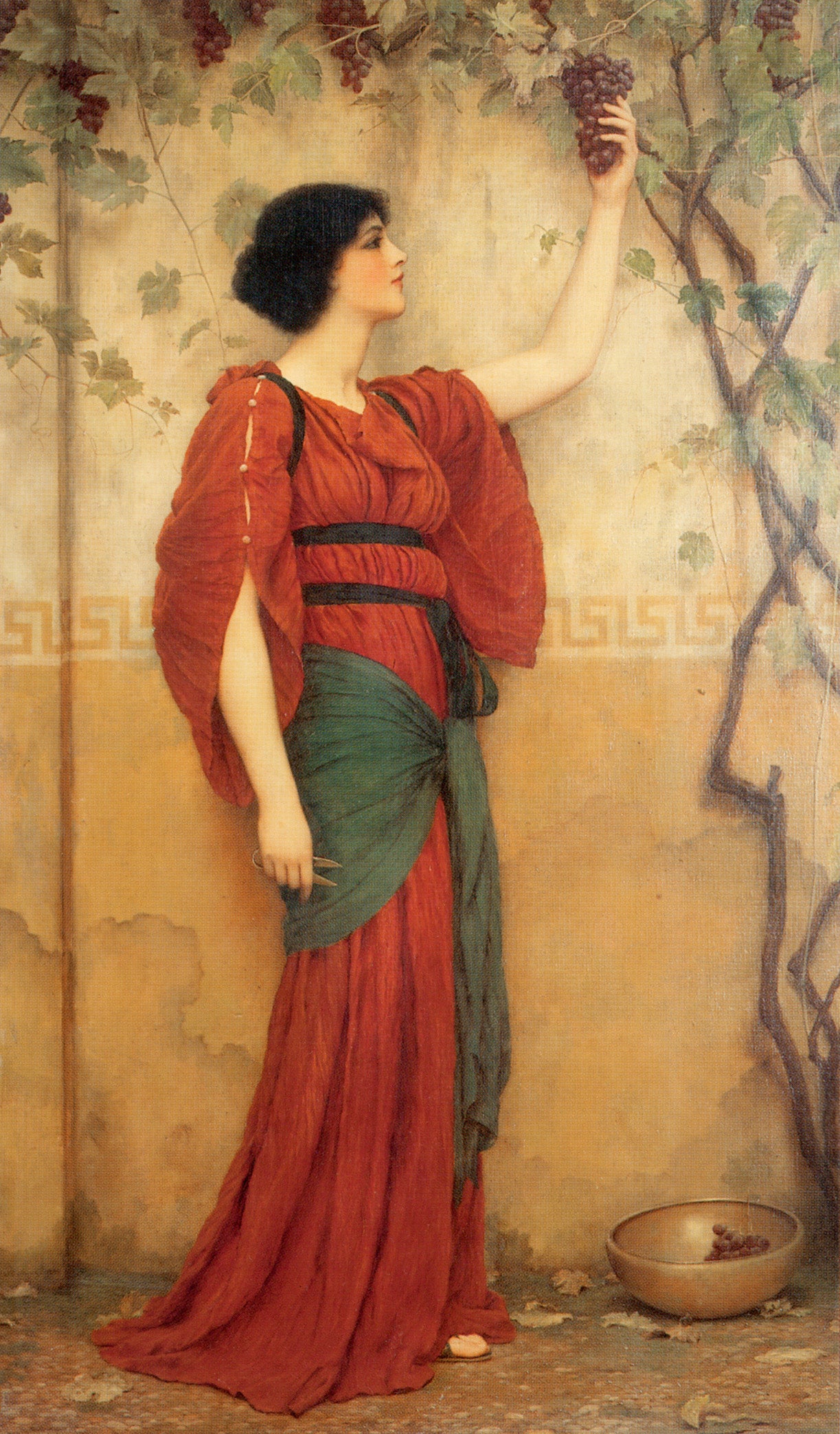 John William Godward Autumn 1900 Fine Art Print
