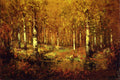 Robert Julian Onderdonk Autumn Birches, Central Park 1909 Fine Art Print