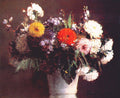 Henri Fantin-Latour Autumn Bouquet 1862 Fine Art Print