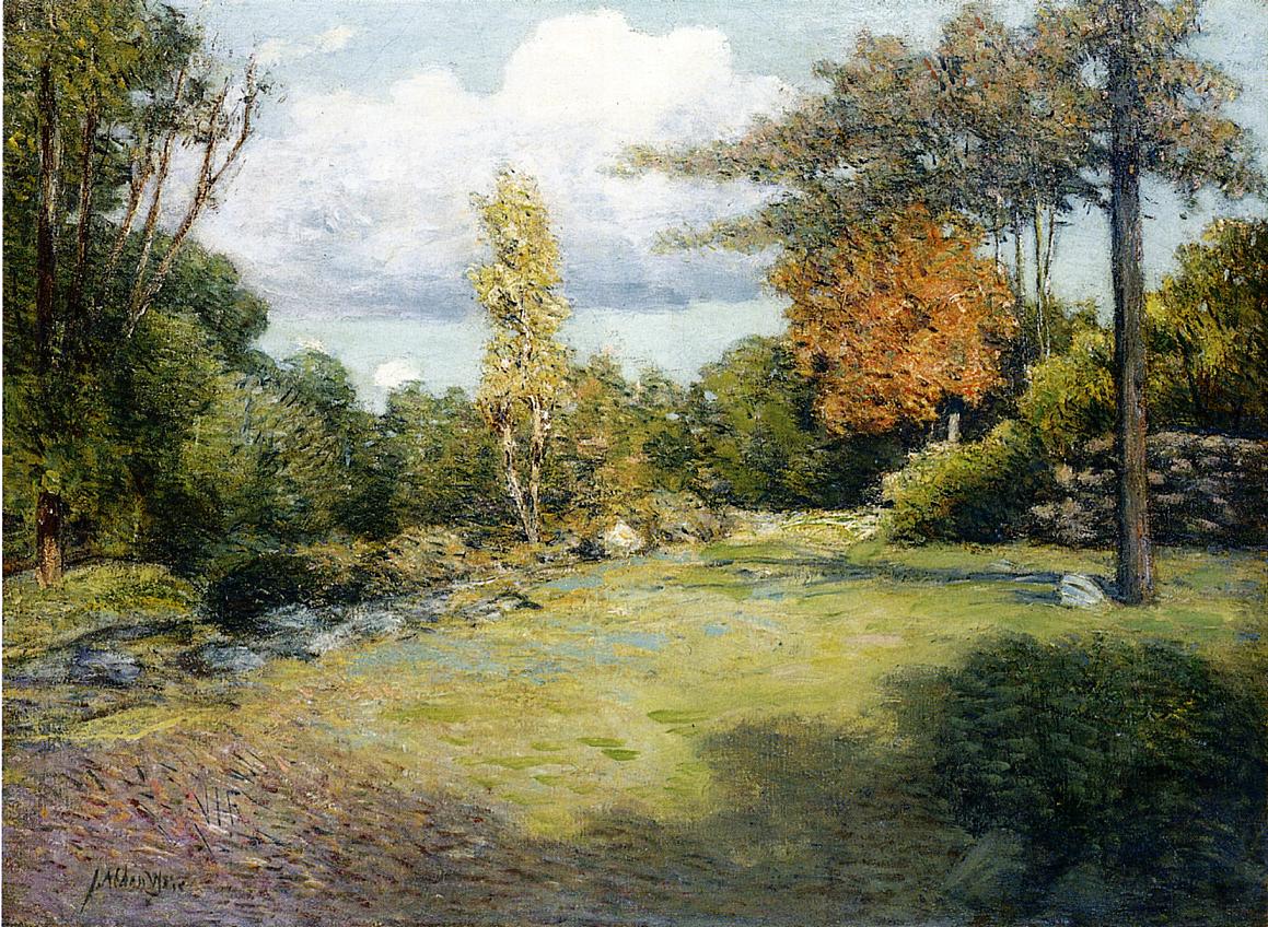 Julian Alden Weir Autumn Days 1890 Fine Art Print