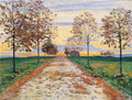 Ferdinand Hodler Autumn Evening 1892 Fine Art Print
