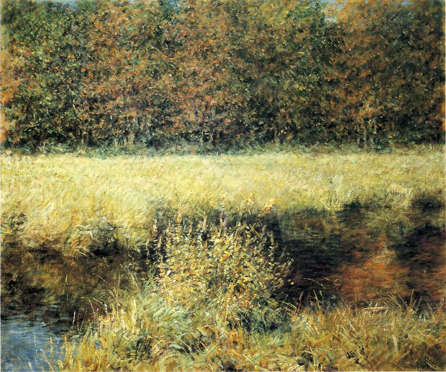 Robert Lewis Reid Autumn Landscape #2 1929 Fine Art Print