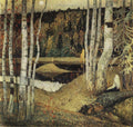 Mikhail Nesterov Autumn Landscape 1934 Fine Art Print