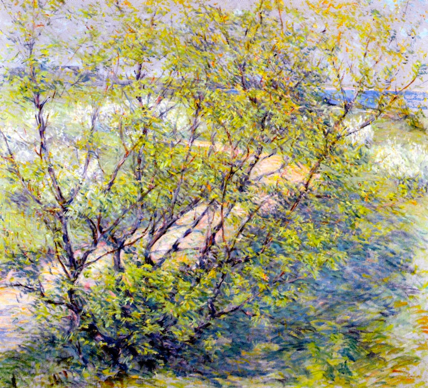 Robert Lewis Reid Autumn Landscape 1929 Fine Art Print