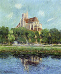 Gustave Loiseau Auxerre Cathedral 1907 Fine Art Print