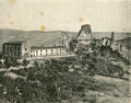 Giuseppe Barberis Veduta Degli Avanzi Dell’antico Castello Di Pietrarossa, Con Il Contiguo Convento E La Chiesa Di S. Maria Degli Angeli 1892 Fine Art Print
