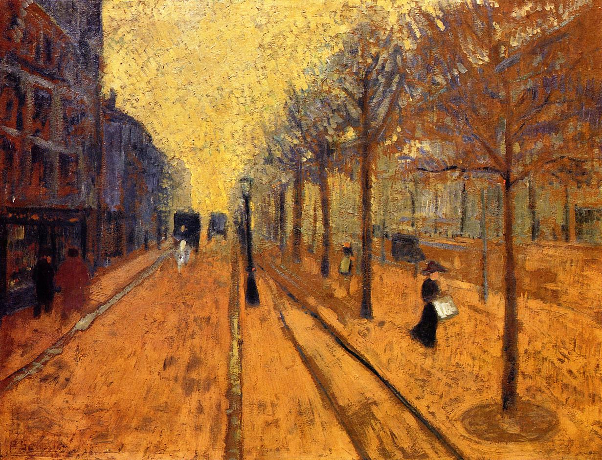 Paul Serusier Avenue de Neuilly 1906 Fine Art Print