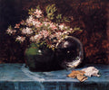 William Merritt Chase Azaleas 1882 Fine Art Print