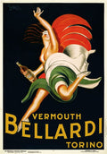 Bellardi Vermouth Torino Vintage Italian Liquor 1920 Fine Art Print