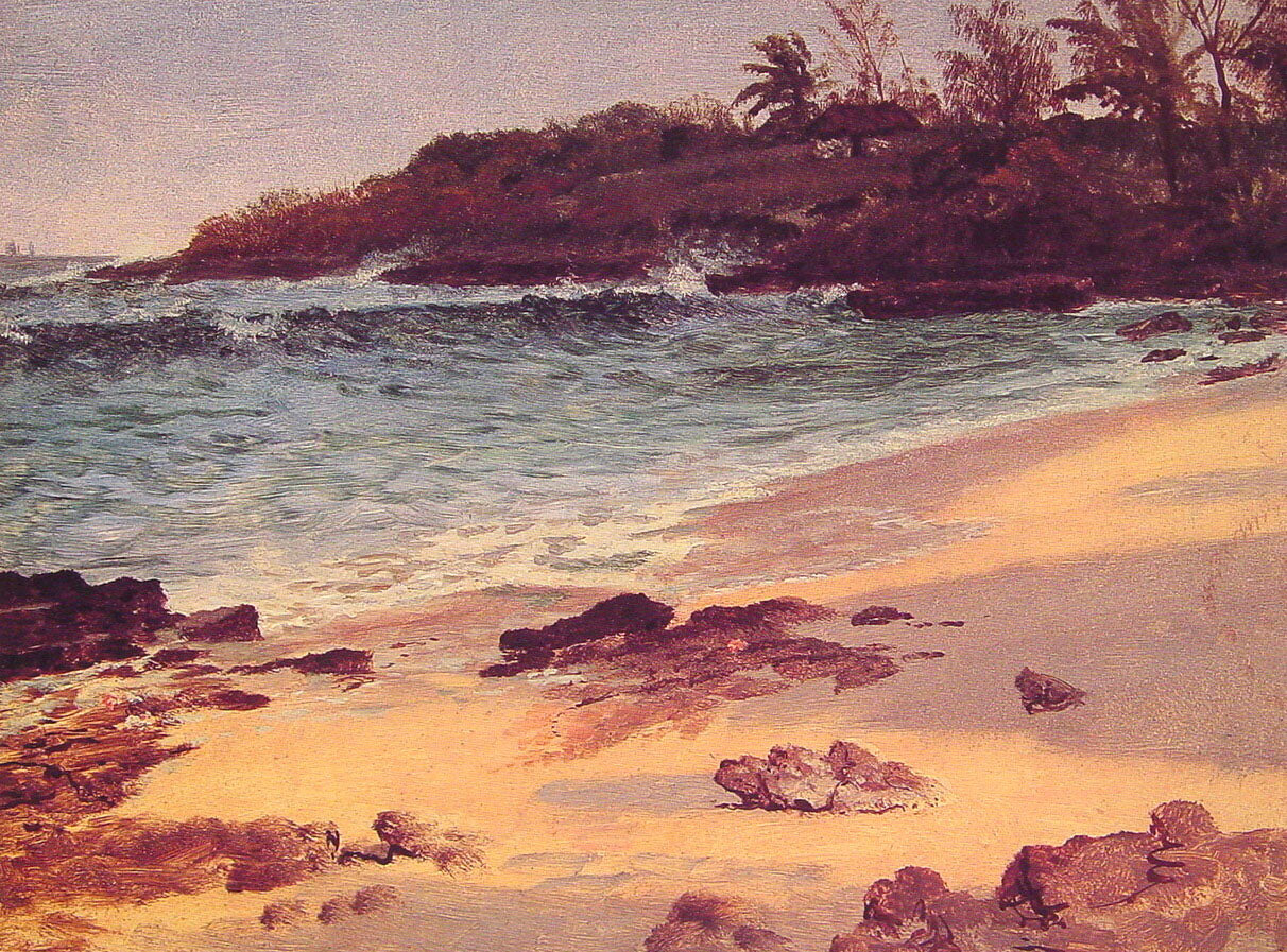 Albert Bierstadt Bahama Cove 1850 Fine Art Print