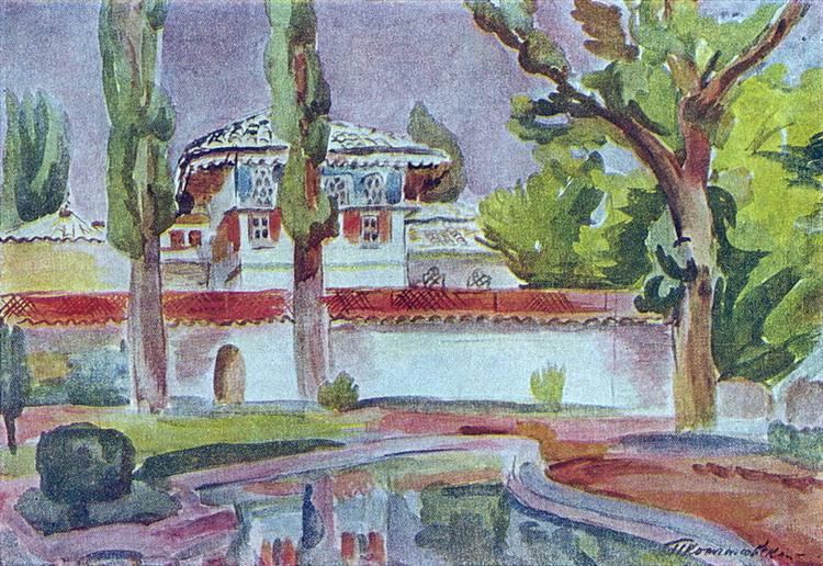 Pyotr Konchalovsky Bakhchisarai. Khan's Palace. 1930 Fine Art Print