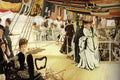 James Tissot Ball on Shipboard 1874 Fine Art Print