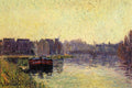 Gustave Loiseau Barges on the Oise 1908 Fine Art Print