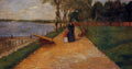 William Merritt Chase Bath Beach - a Sketch 1888 Fine Art Print