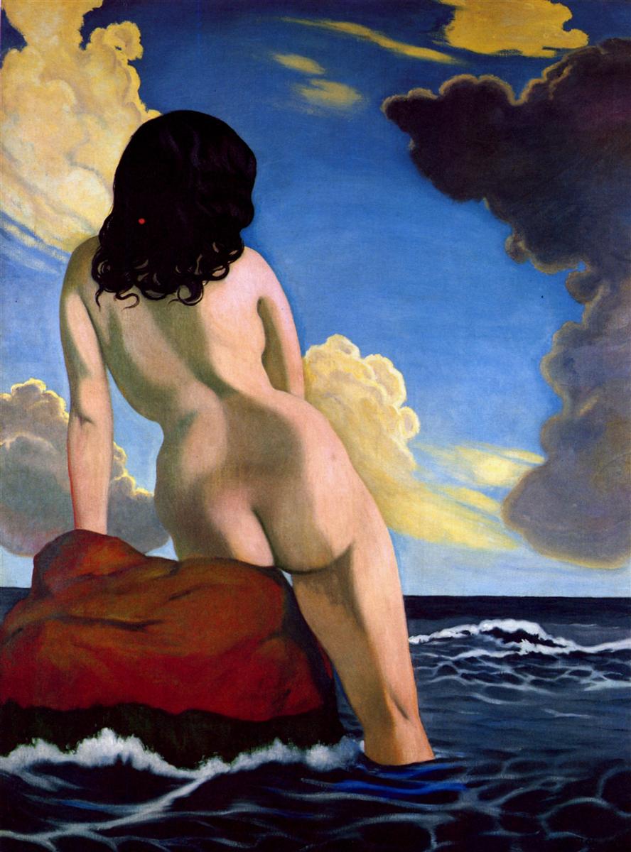 Felix Vallotton Bather, stormy sky 1916 Fine Art Print