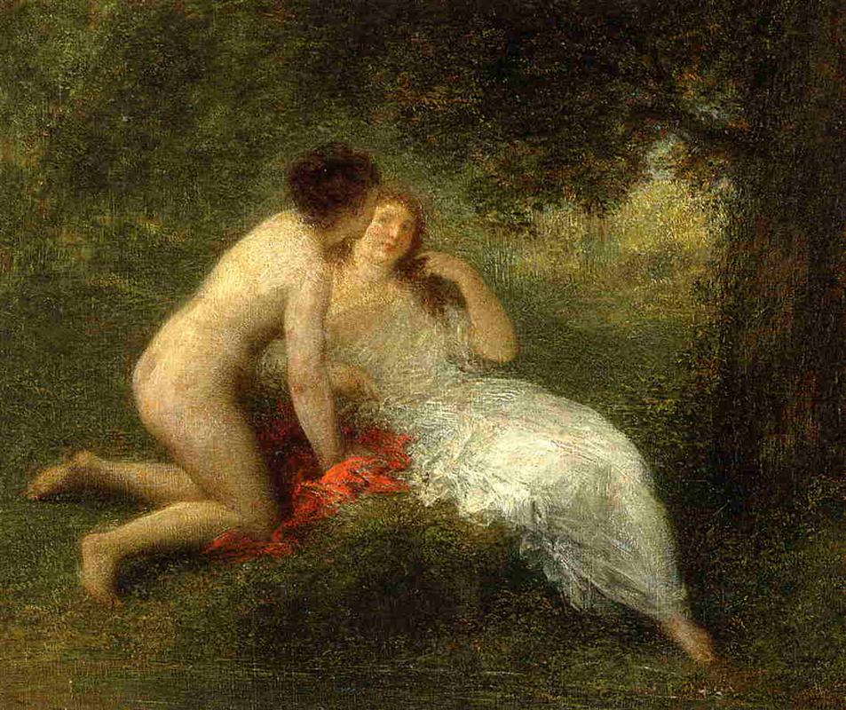 Henri Fantin-Latour Bathers (also known as The Secret) 1896 Fine Art Print