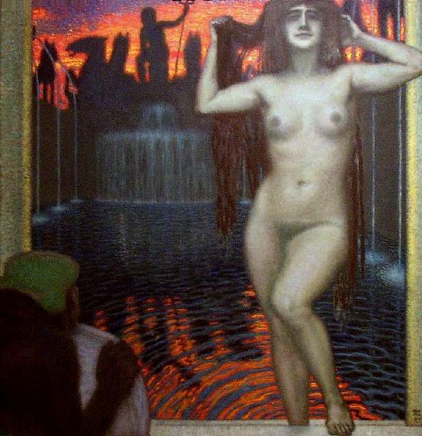 Franz Stuck Bathsheba 1912 Fine Art Print
