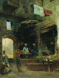 Konstantin Makovsky Cairo Court 1873 Fine Art Print