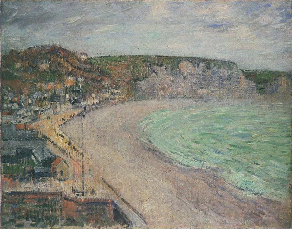 Gustave Loiseau Beach at Fecamp 1920 Fine Art Print
