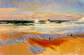 Joaquín Sorolla Beach of Biarritz, France 1906 Fine Art Print