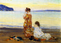 Clarence Gagnon Beach Scene, Baie-Saint-Paul 1909 Fine Art Print