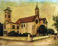 Maurice Utrillo Beaulieu Church 1916 Fine Art Print