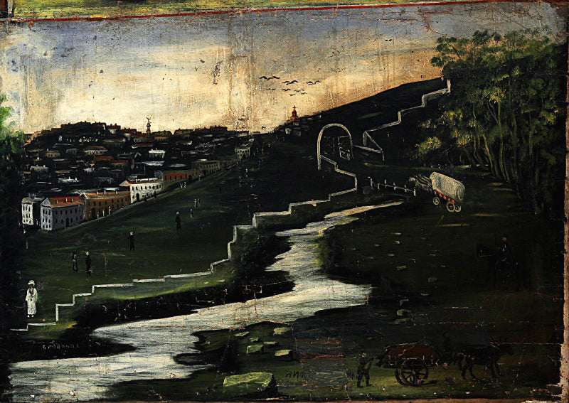 Niko Pirosmani Belakani (part of Tapestry in six paintings) 1906 Fine Art Print