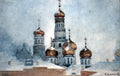 Vasily Surikov Belfry Ivan the Great 1876 Fine Art Print