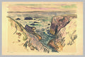 Maxime Maufra Belle-Ile-en-Mer, Evening, Cote Sauvage 1909 Fine Art Print