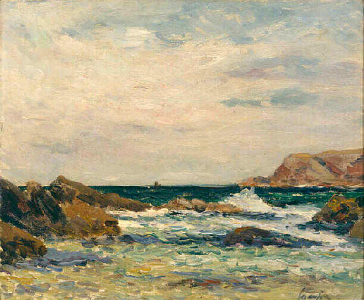 Maxime Maufra Belle-Ile-en-Mer 1910 Fine Art Print
