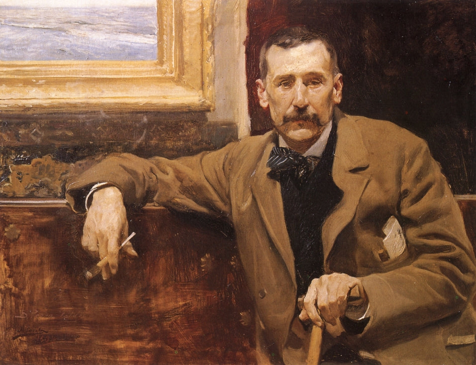 Joaquín Sorolla Benito Perez Galdos 1894 Fine Art Print