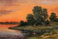 Albert Benois Halt of Travelers at a Fire 1936 Fine Art Print