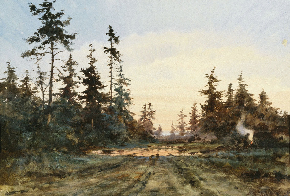Albert Benois The Grove 1936 Fine Art Print