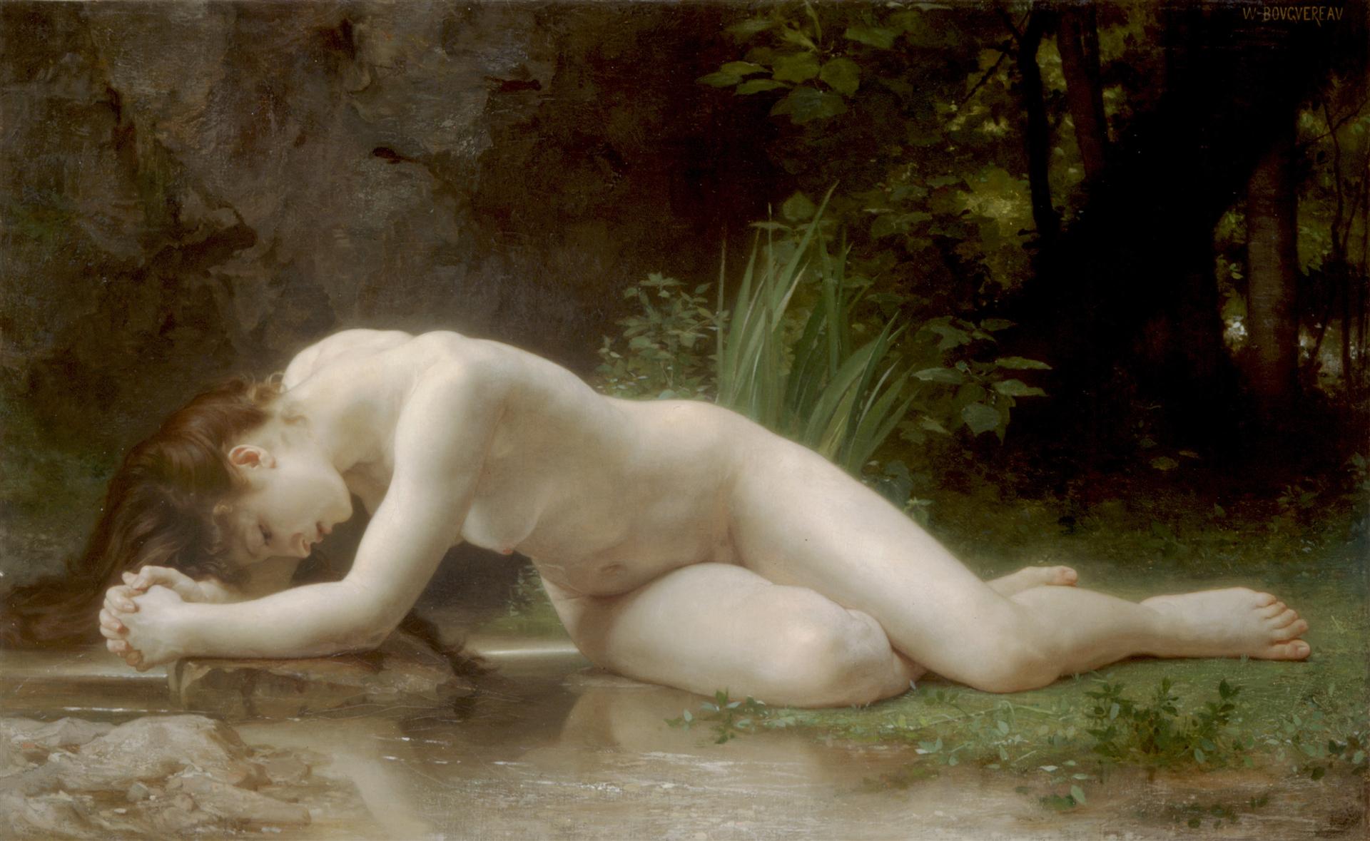 William-Adolphe Bouguereau Biblis 1884 Fine Art Print