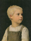 Albrecht Anker Portrait of a boy (Walter Stucki?) 1891 Fine Art Print