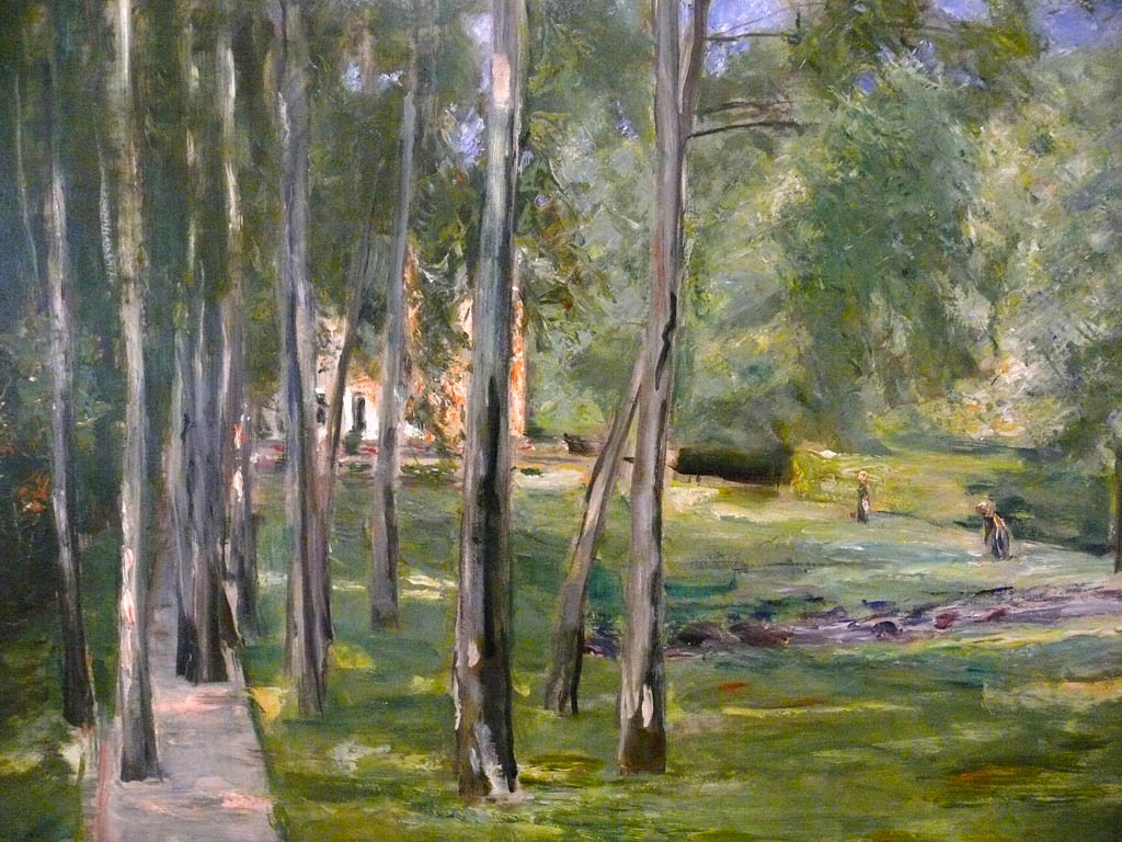 Max Liebermann Birch Grow 1910 Fine Art Print