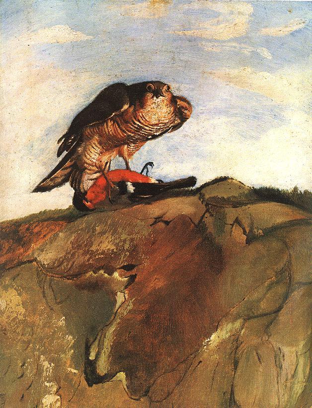 Tivadar Kosztka Csontvary Bird of Prey 1893 Fine Art Print