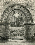 Giuseppe Barberis Dettaglio Della Chiesa. Arco Normanno 1901 Fine Art Print