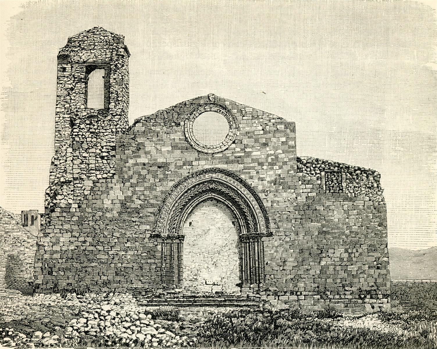 Giuseppe Barberis Chiesa Diroccata Del Secolo XI 1901 Fine Art Print