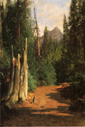 Thomas Hill Black Butte, Mount Shasta 1907 Fine Art Print