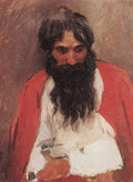 Vasily Surikov Blackbearded Old Man 1879 Fine Art Print