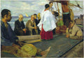 Joaquín Sorolla Blessing the Boat 1895 Fine Art Print