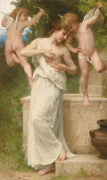William-Adolphe Bouguereau Wounds of Love 1897 Fine Art Print