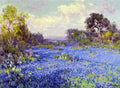 Robert Julian Onderdonk Blue Bonnets at Late Afternoon 1915 Fine Art Print