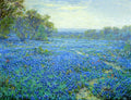 Robert Julian Onderdonk Bluebonnet Scene #2 1921 Fine Art Print