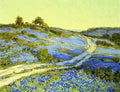 Robert Julian Onderdonk Bluebonnets, Late Afternoon #2 1915 Fine Art Print