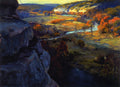 Robert Julian Onderdonk Bluffs on the Guadalupe River, 17 Miles above Kerrville, Texas 1921 Fine Art Print