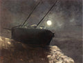 Odilon Redon Boat in the Moonlight 1898 Fine Art Print